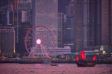 Image showing Hong Kong skyline. Hong Kong, China