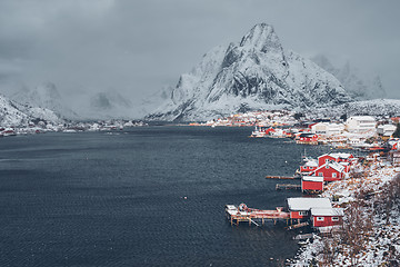 Image showing Reine fishing village, Norway