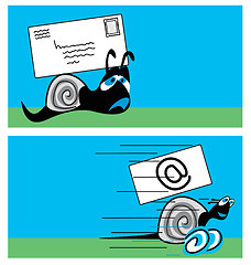 Image showing Snail mail