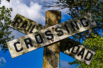 Image showing Railroad Crossing