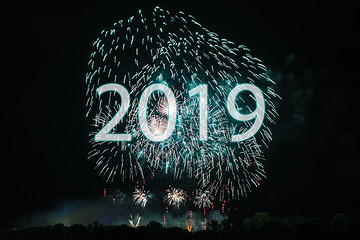 Image showing Happy New Year 2019