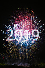 Image showing Happy New Year 2019