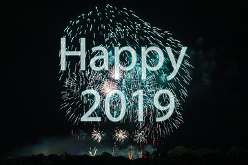 Image showing Happy New Year 2019