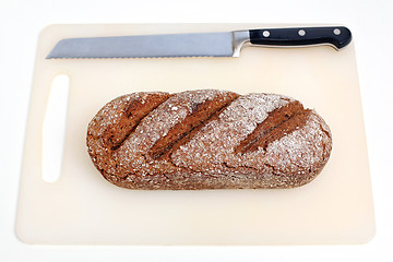 Image showing Bread With Knife