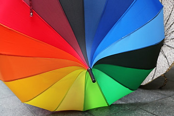 Image showing Rainbow Parasol