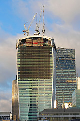 Image showing Skyscraper Construction London
