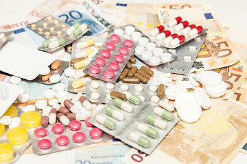 Image showing health medications money