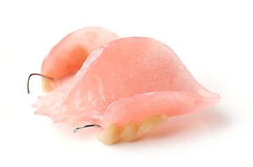 Image showing partial removable denture
