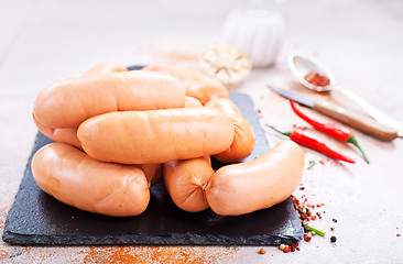 Image showing sausages