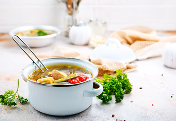 Image showing vegetable soup