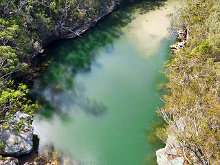 Image showing Bushland water hole paradise