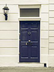 Image showing Vintage looking Door