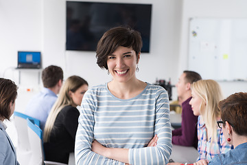 Image showing Portrait of successful Businesswoman