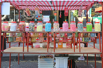 Image showing Candy Market Stall