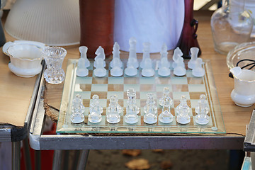 Image showing Glass Chess