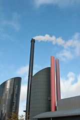 Image showing District heating plant in Helsinge 