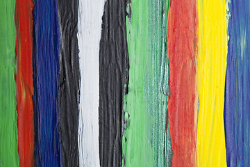 Image showing Modern striped artwork background.