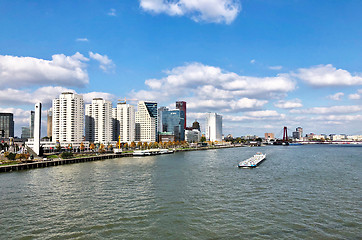 Image showing panoramic view of Rotterdam
