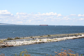 Image showing View from Sweden to Denmark