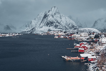 Image showing Reine fishing village, Norway