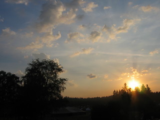 Image showing Sunset