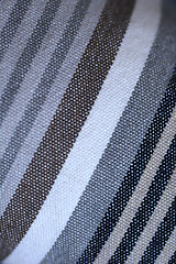 Image showing Striped textile