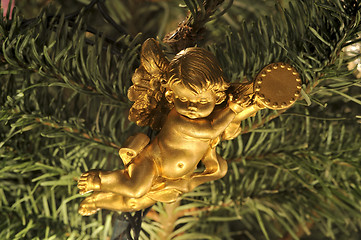 Image showing Christmas tree Angel ornament