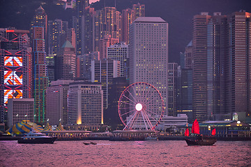 Image showing Hong Kong skyline. Hong Kong, China