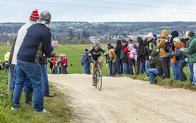 Image showing The Cyclist Pierre-Luc Perichon - Paris-Nice 2016