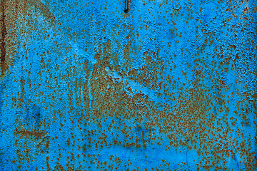 Image showing Dirty rusty metal surface