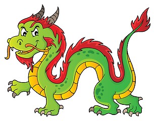 Image showing Chinese dragon theme image 1