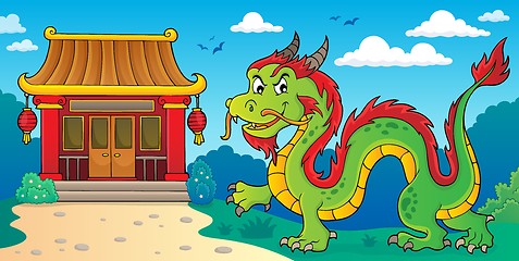 Image showing Chinese dragon theme image 2
