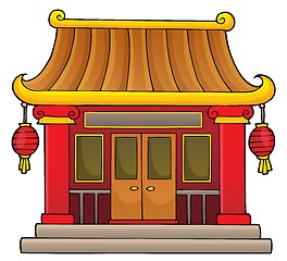 Image showing Chinese temple theme image 1