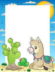 Image showing Llama theme frame 2