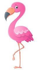 Image showing Stylized flamingo theme image 1