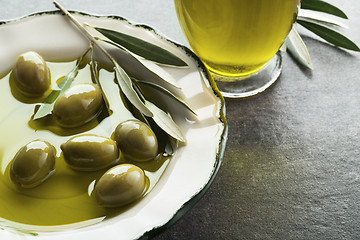 Image showing Olive oil