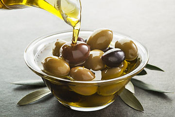 Image showing Olive oil