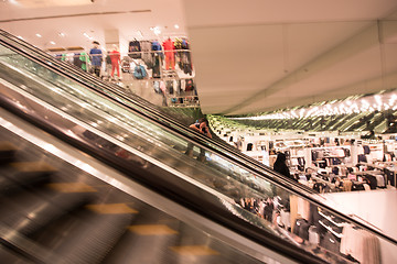 Image showing photographer at the mall