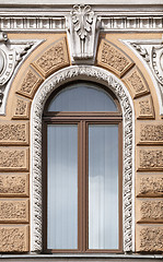 Image showing Window of an old building, Saint-Petersburg