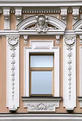 Image showing Window of an old building, Saint-Petersburg