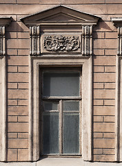 Image showing Window of an old building, Saint-Petersburg