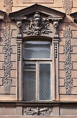 Image showing Window of an old building, Saint-Petersburg