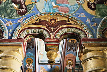 Image showing Interior of a church in Rostov Kremlin