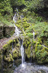 Image showing Small waterfall in Northern Italy