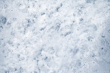 Image showing River foam close up