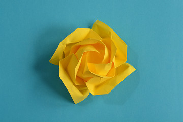 Image showing Origami paper flower