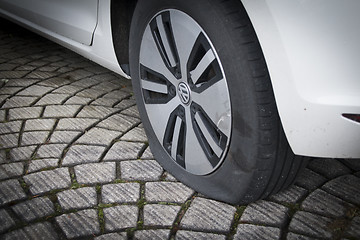 Image showing Flat Tyre