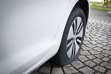 Image showing Flat Tyre