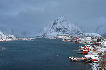 Image showing Reine fishing village, Norway