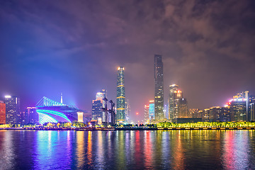 Image showing Guangzhou skyline. Guangzhou, China